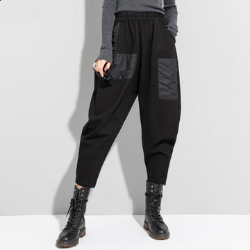New Cropped Pants Women Loose