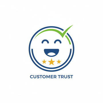 High Quality customer setisfication logo